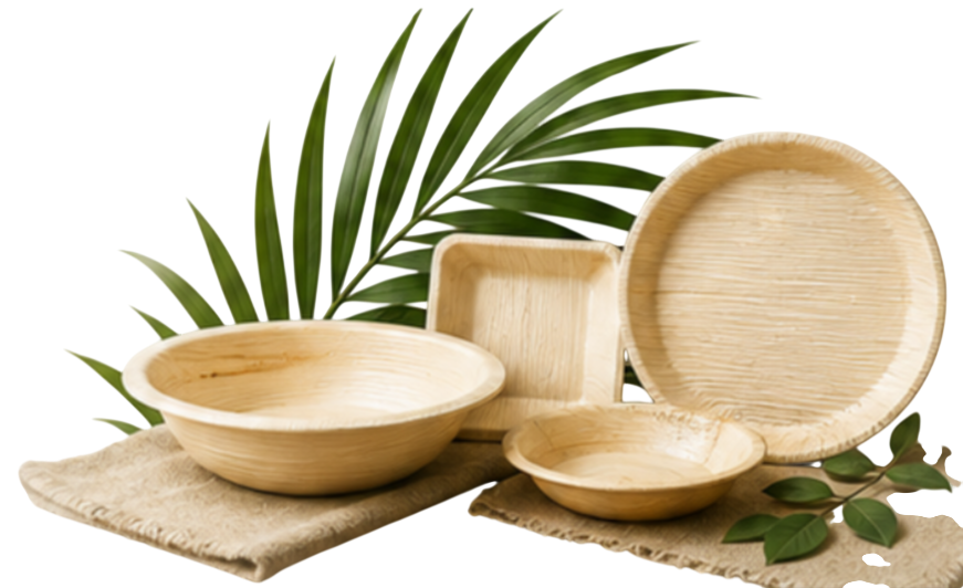 Eco Areca Plate Set